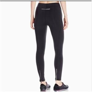 Prana Zip Ankle Leggings Size XS Black Yoga Activewear Athletic